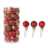 Christmas Decoration Shiny Matte Christmas Ball - Nioor