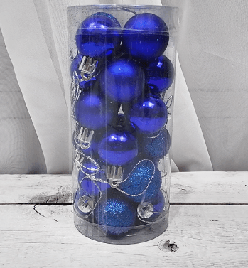 Christmas Decoration Shiny Matte Christmas Ball - Nioor