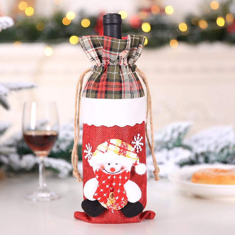 Christmas Decorations Christmas Wine Bottle Socks - Nioor