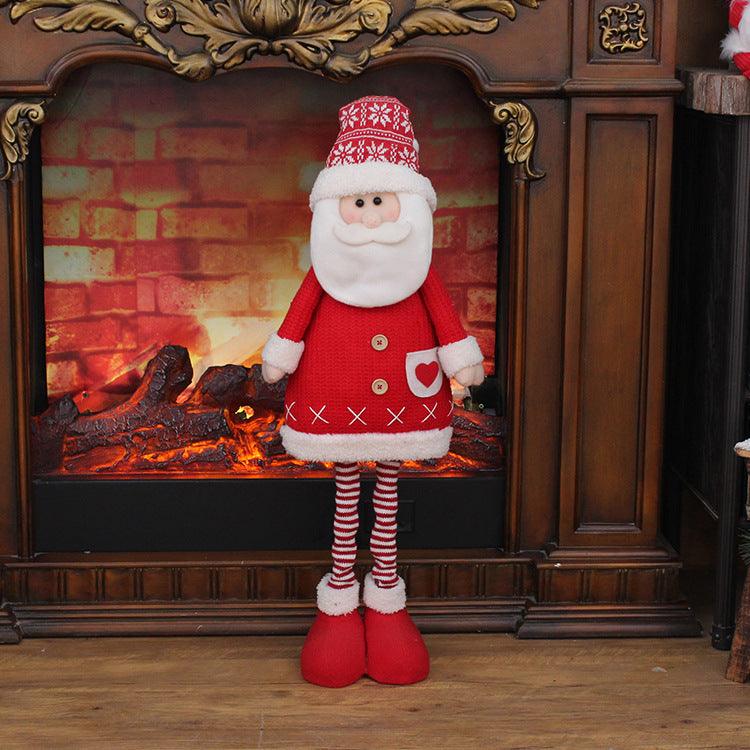 Christmas Decorations For Home Big Santa Claus Doll Children Xmas New Year Gift Christmas Tree Decor Wedding Party Supplies - Nioor