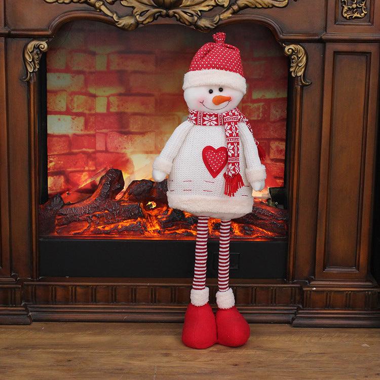 Christmas Decorations For Home Big Santa Claus Doll Children Xmas New Year Gift Christmas Tree Decor Wedding Party Supplies - Nioor