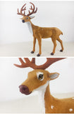 Christmas deer simulation elk Christmas window layout props desktop ornaments deer Christmas decorations - Nioor