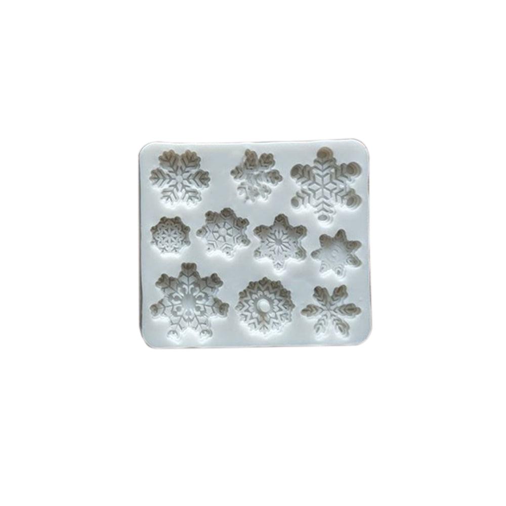 Christmas snowflake silicone mold - Nioor