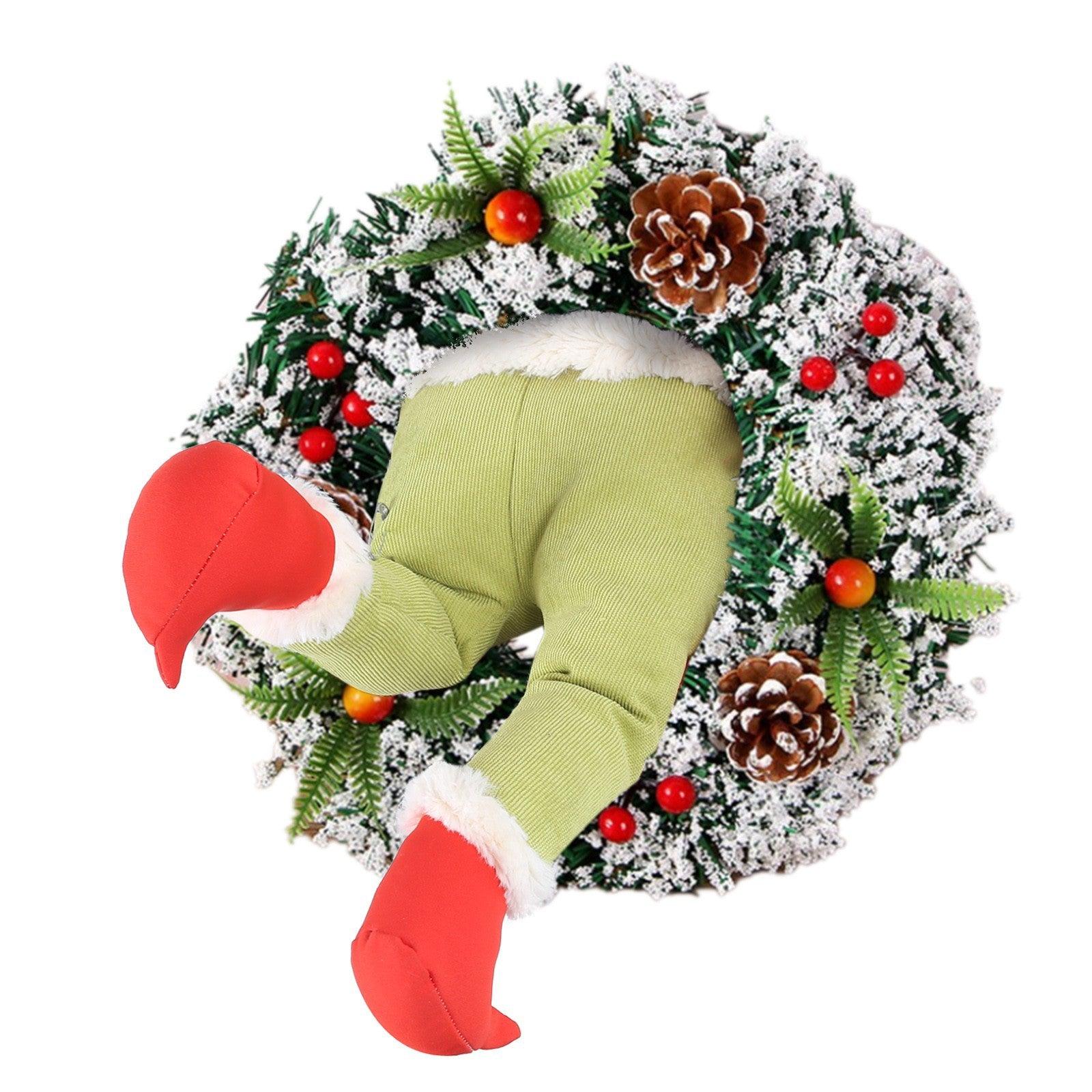 Christmas Thief Wreath Christmas Wreath - Nioor