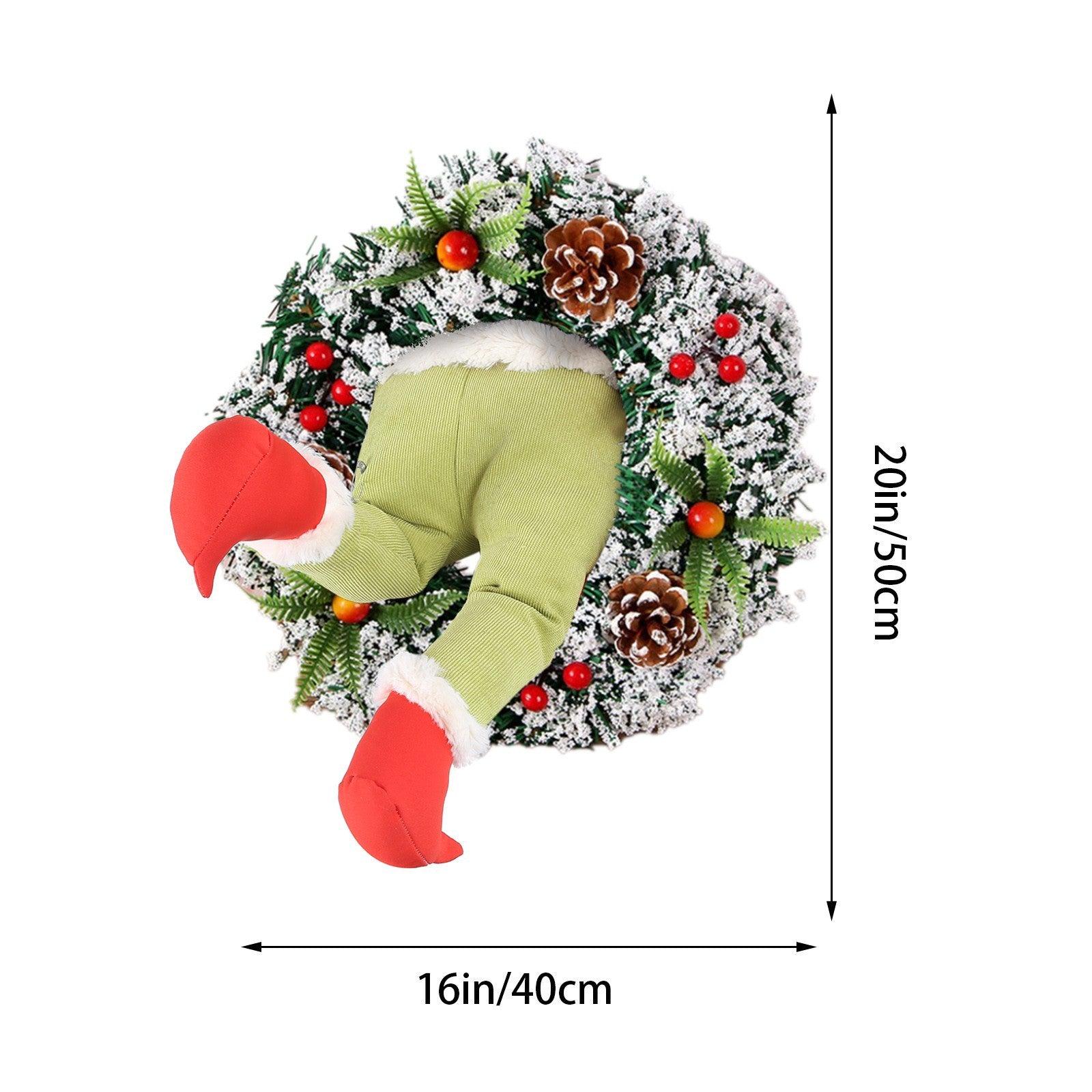 Christmas Thief Wreath Christmas Wreath - Nioor