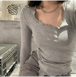 Close-fitting And Slim-fitting Long Sleeve Base - Nioor