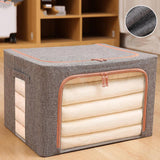 Clothes Storage Box, Cloth Art Clothing Moving And Sorting Box - Nioor