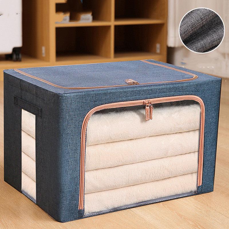 Clothes Storage Box, Cloth Art Clothing Moving And Sorting Box - Nioor