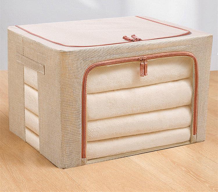 Clothes Storage Box, Cloth Art Clothing Moving And Sorting Box - Nioor