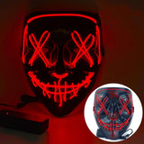 Cold Light Halloween Mask Led Luminous - Nioor