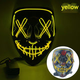 Cold Light Halloween Mask Led Luminous - Nioor