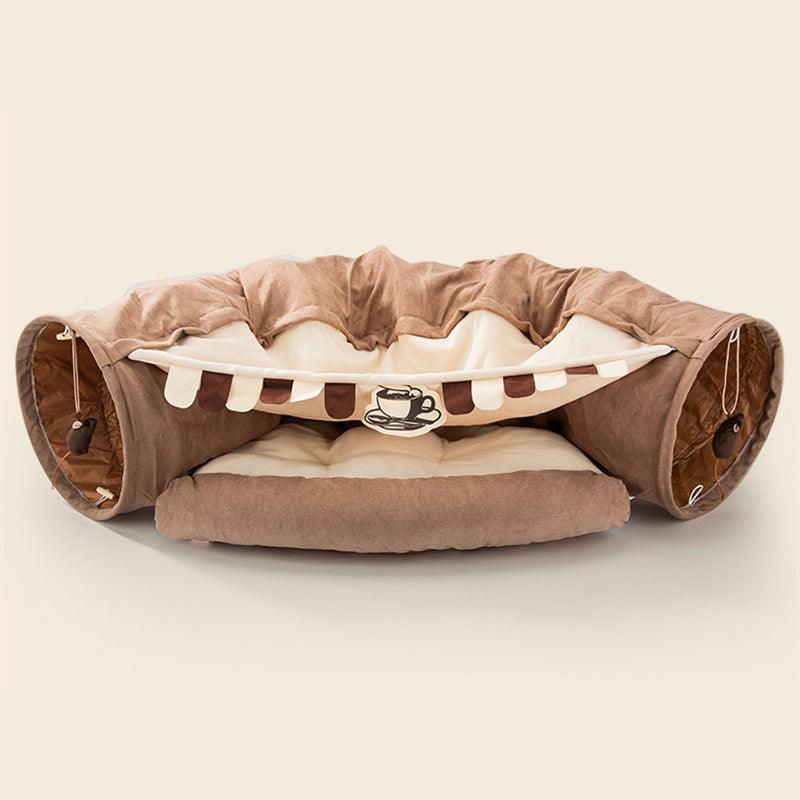 Collapsible Cat Tunnel Durable Washable Collapsible - Nioor