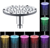 Colorful 7 Colors Change LED Shower Head Bathroom Bathroom Shine Water Faucet - Nioor