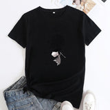 Comfort And Casual Women's Hot Sale Short Sleeve T-shirt - Nioor