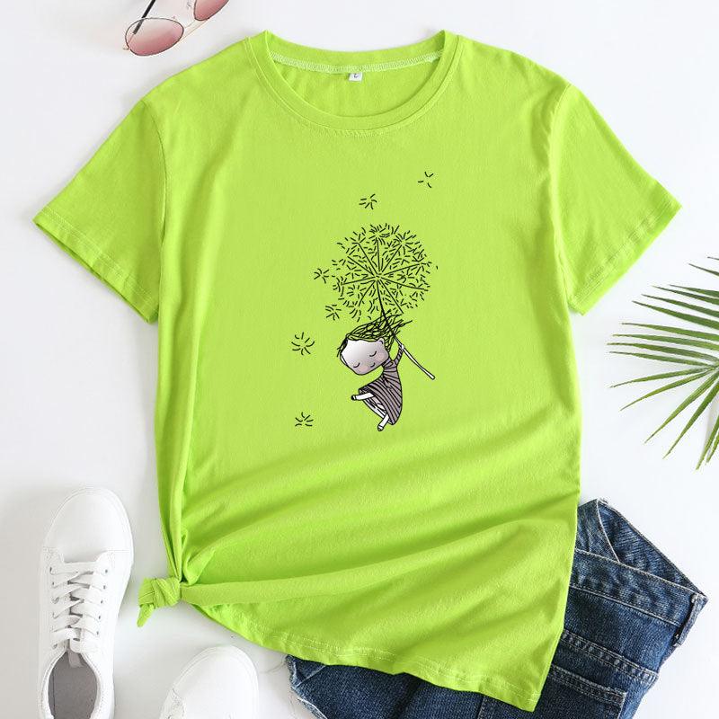 Comfort And Casual Women's Hot Sale Short Sleeve T-shirt - Nioor