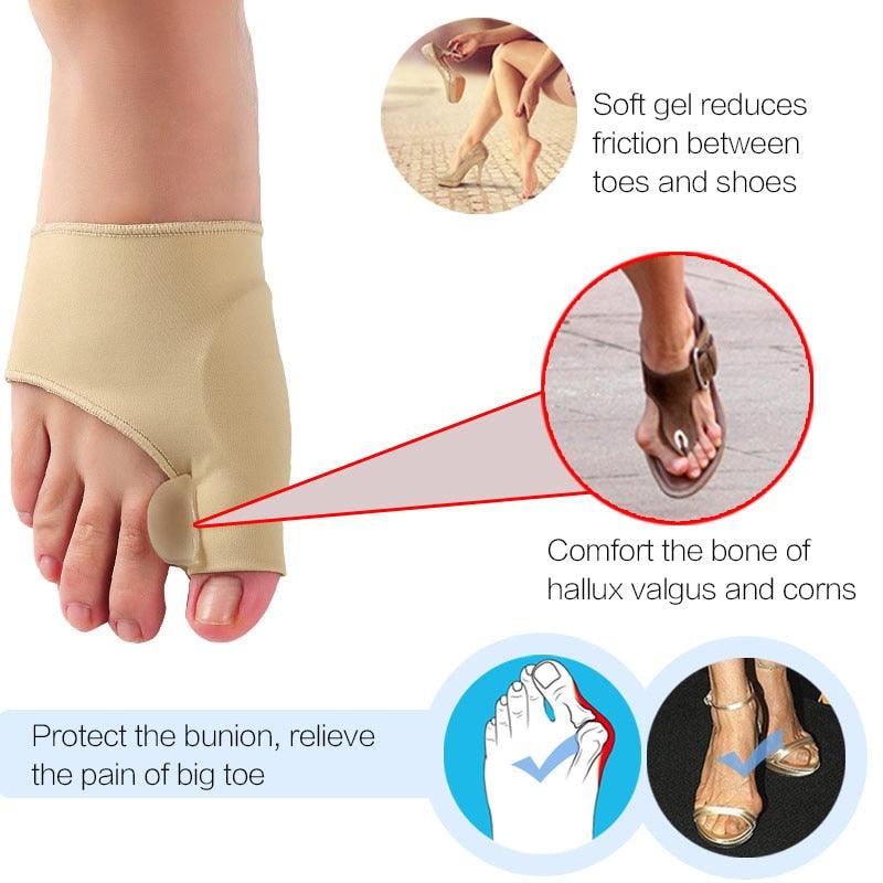 Corrective Socks Toe Valgus Toe Separator Superior Bunion Pain Relief - Nioor