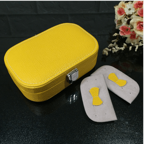 Cosmetic storage box with zipper travel portable jewelry box - Nioor