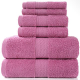 Cotton absorbent towel set of 3 pieces and 6 pieces - Nioor