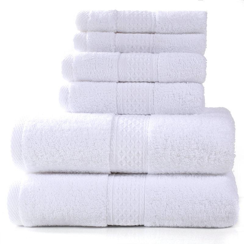 Cotton absorbent towel set of 3 pieces and 6 pieces - Nioor