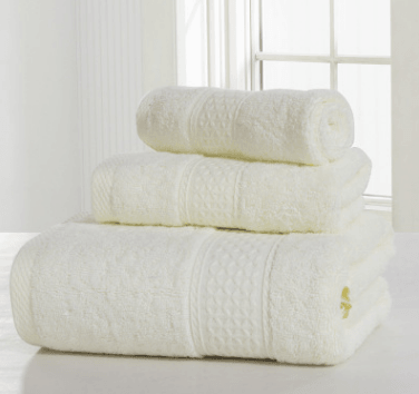 Cotton soft double-sided thickening towel skin-friendly bath towel beauty salon bathrobe bath towel set - Nioor