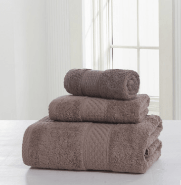 Cotton soft double-sided thickening towel skin-friendly bath towel beauty salon bathrobe bath towel set - Nioor