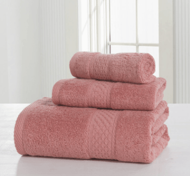 Cotton soft double-sided thickening towel skin-friendly bath towel beauty salon bathrobe bath towel set - Nioor