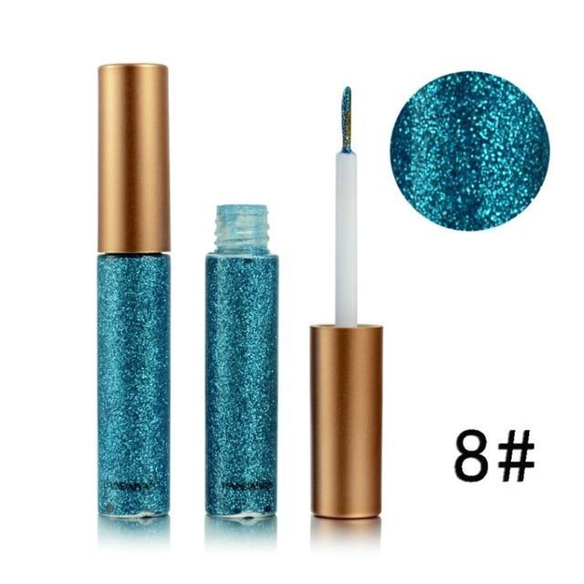 COULEURS SET EYELINER BRILLANT LIQUIDE IMPERMEABLE BRILLANT - Nioor