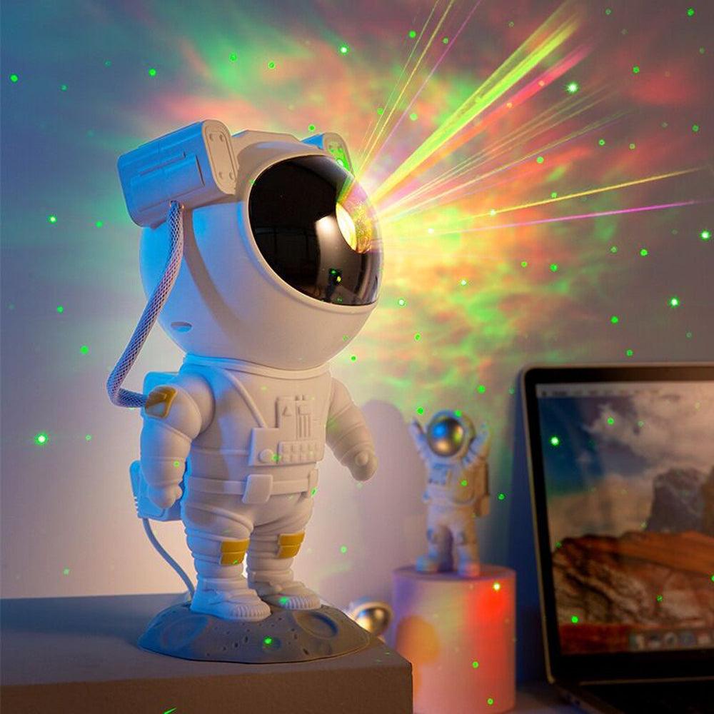 Creative Astronaut Galaxy Starry Sky Projector Nightlight USB Atmospher Bedroom Table Lamp - Nioor