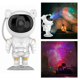 Creative Astronaut Galaxy Starry Sky Projector Nightlight USB Atmospher Bedroom Table Lamp - Nioor