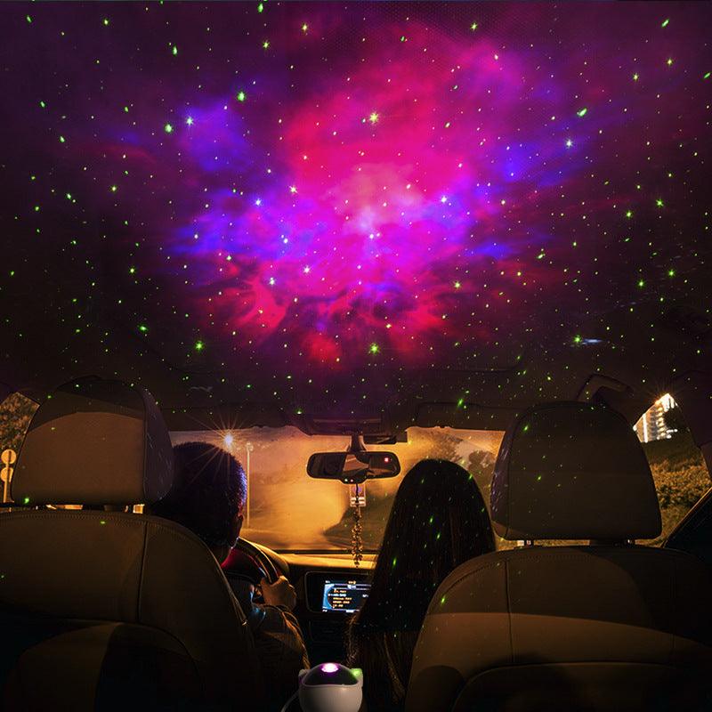 Creative Astronaut Galaxy Starry Sky Projector Nightlight USB Atmospher Bedroom Table Lamp - Nioor