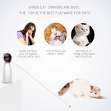 Creative Cat Pet LED Laser Funny Toy Smart Automatic Cat Exercise Training Entertaining Toy - Nioor