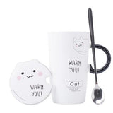 Creative Ceramic Mugs Cute Breakfast Coffee Cup Korean Versi - Nioor