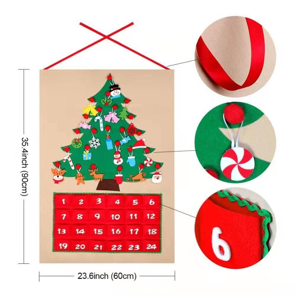 Creative Christmas Felt Christmas Tree - Nioor