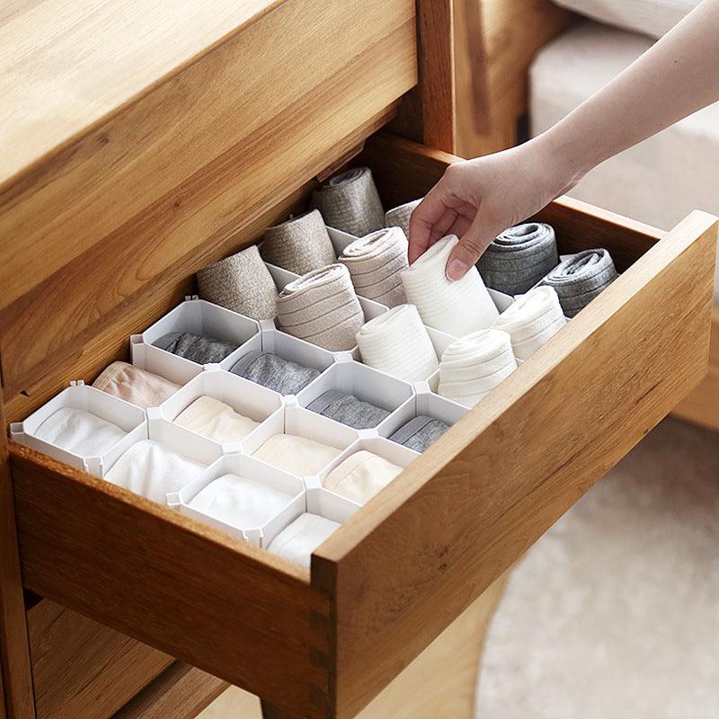 Creative Freely Combined Drawer Underwear Storage Boxes Organizer Plastic Divided Sorted Boxes - Nioor