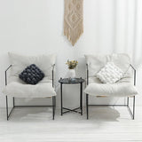 Creative Home Woven Square Plush Cushion - Nioor