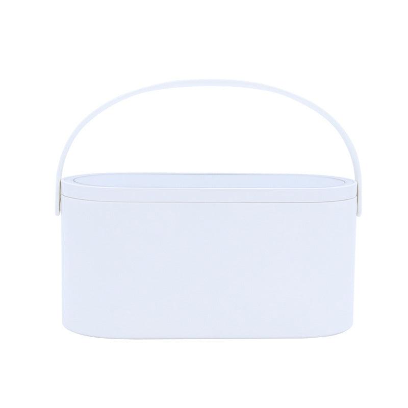 Creative Mini Muid Portable Make-Up Box Led Rechargeable Make-Up Mirror Night Light Travel Make-Up Desktop Make-Up Mirror - Nioor