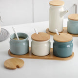 Creative Nordic Kitchen Seasoning Pot Household Ceramics - Nioor