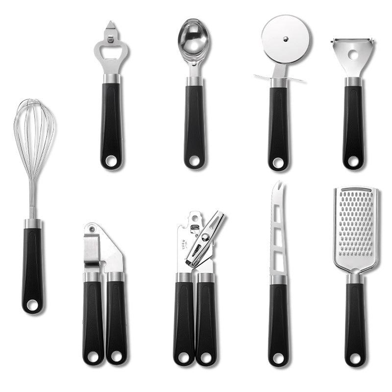 Creative Plastic Handle Stainless Steel Kitchen Utensils - Nioor