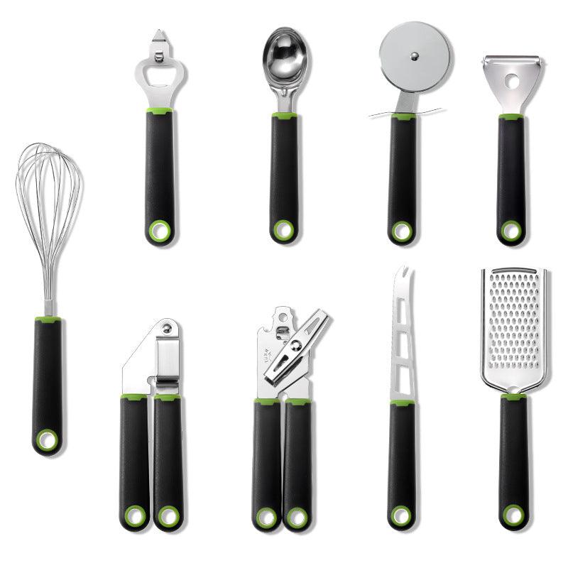 Creative Plastic Handle Stainless Steel Kitchen Utensils - Nioor