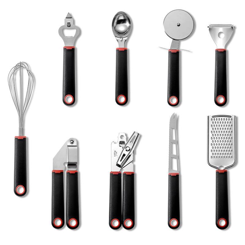 Creative Plastic Handle Stainless Steel Kitchen Utensils - Nioor