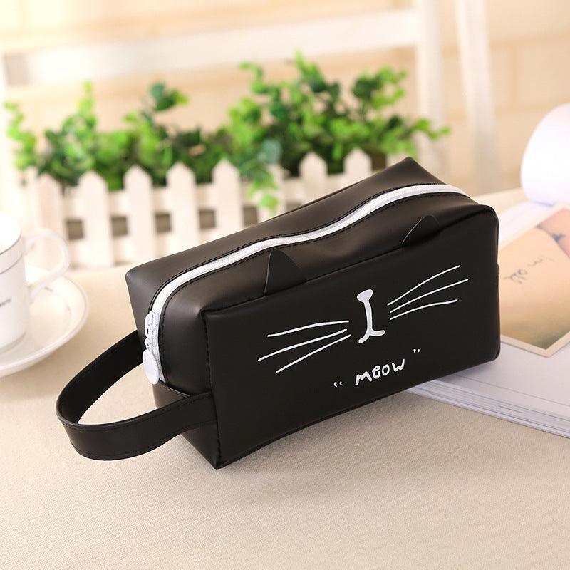 Creative Simple Pencil Case Junior High School Student Cartoon Stationery Box - Nioor