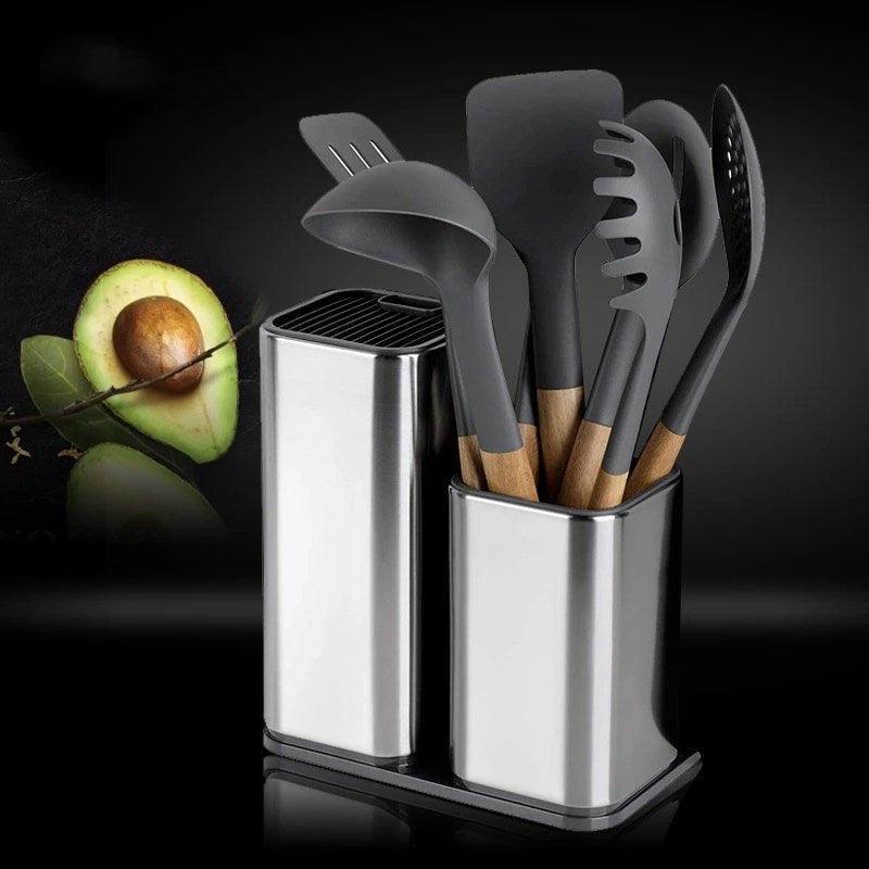 Creative Tool Holder Large Capacity Holder Multifunctional Kitchen Tool - Nioor