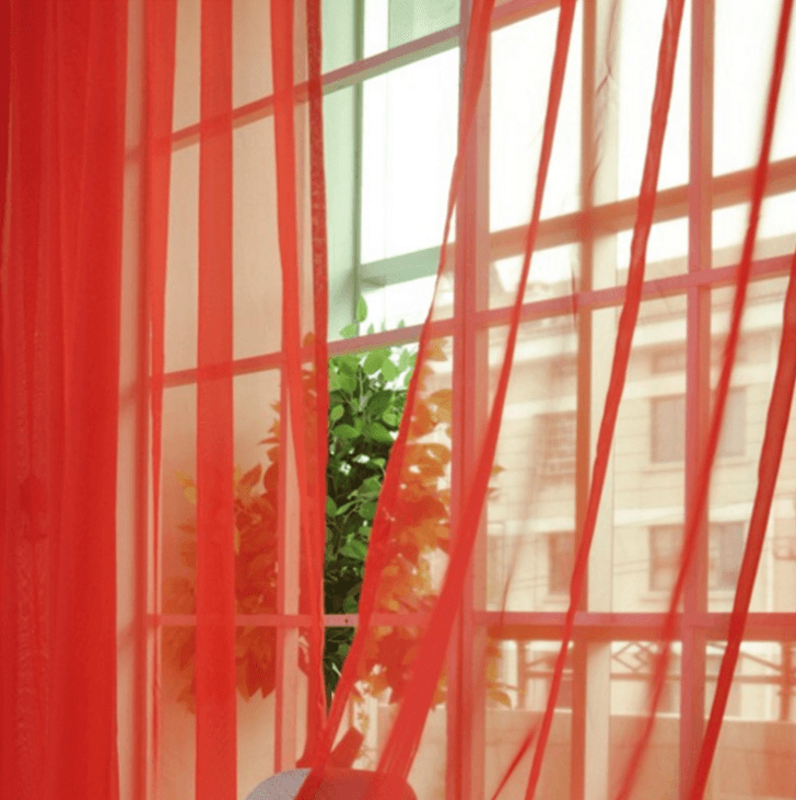 Curtains Solid Tulle Modern Curtains For Living Room Transparent Tulle Curtains Window Sheer For The Bedroom - Nioor