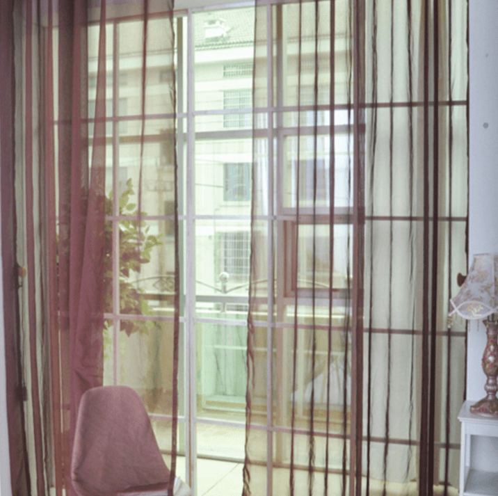 Curtains Solid Tulle Modern Curtains For Living Room Transparent Tulle Curtains Window Sheer For The Bedroom - Nioor