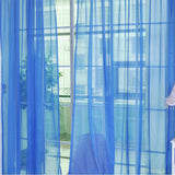 Curtains Solid Tulle Modern Curtains For Living Room Transparent Tulle Curtains Window Sheer For The Bedroom - Nioor