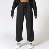 High Top Sports Sweatpants Women's Loose Straight - Nioor