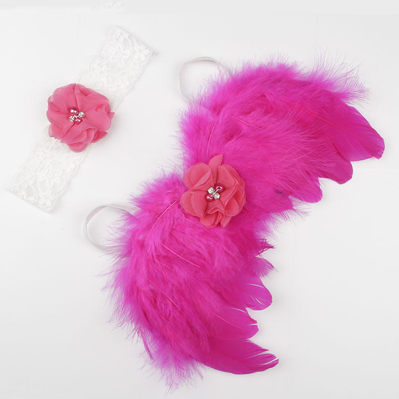 Children's Angel Wings With A Headband