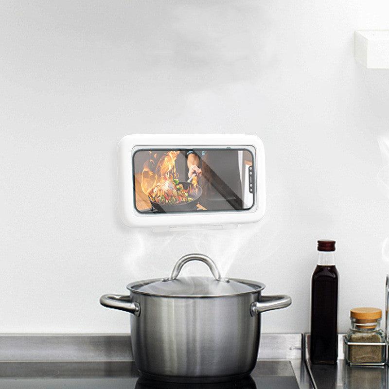 Shower Phone Box Bathroom Waterproof Phone Case Seal Protection Touch Screen Mobile Phone Holder For Kitchen Handsfree Gadget - Nioor