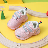 Girls Plus Fleece Two Cotton Shoes Thickened Boys - Nioor