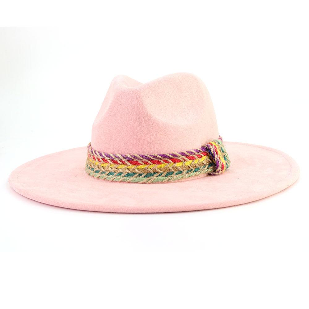 New Wide Brim Top Hat For Women - Nioor